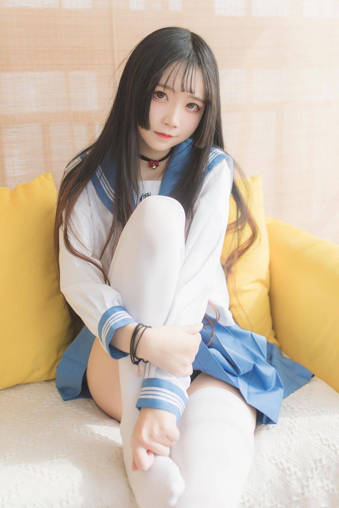 白丝美女写真