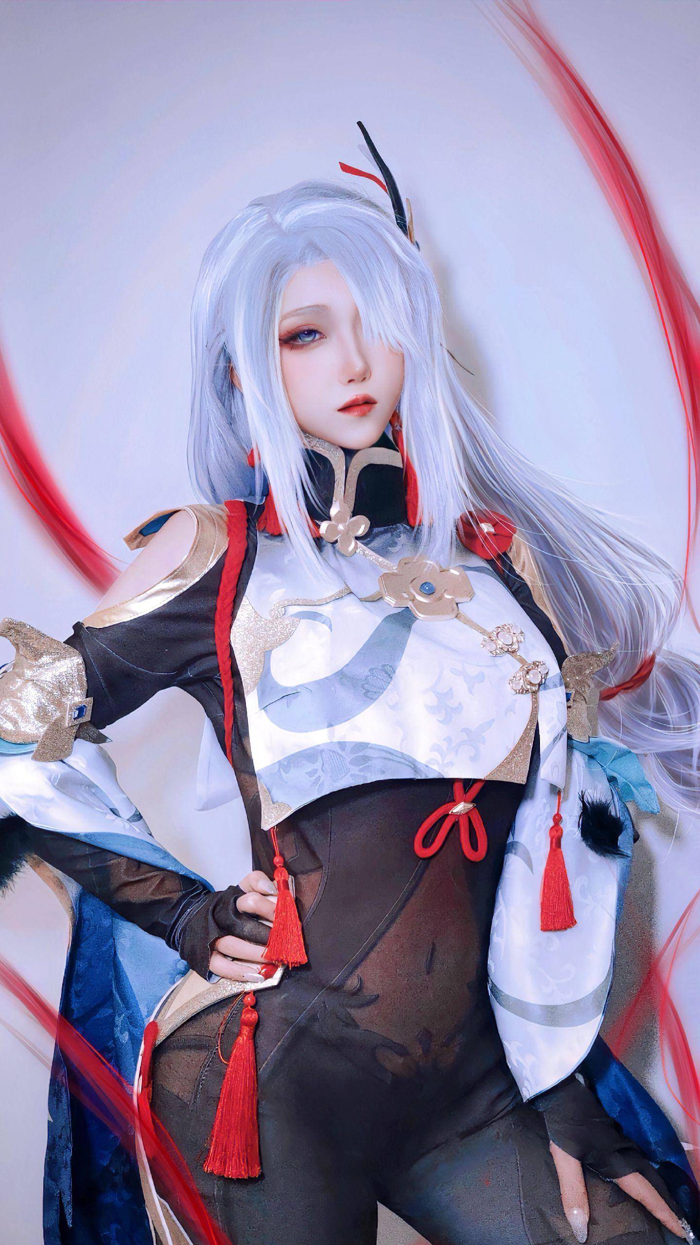 原神 cos 美女