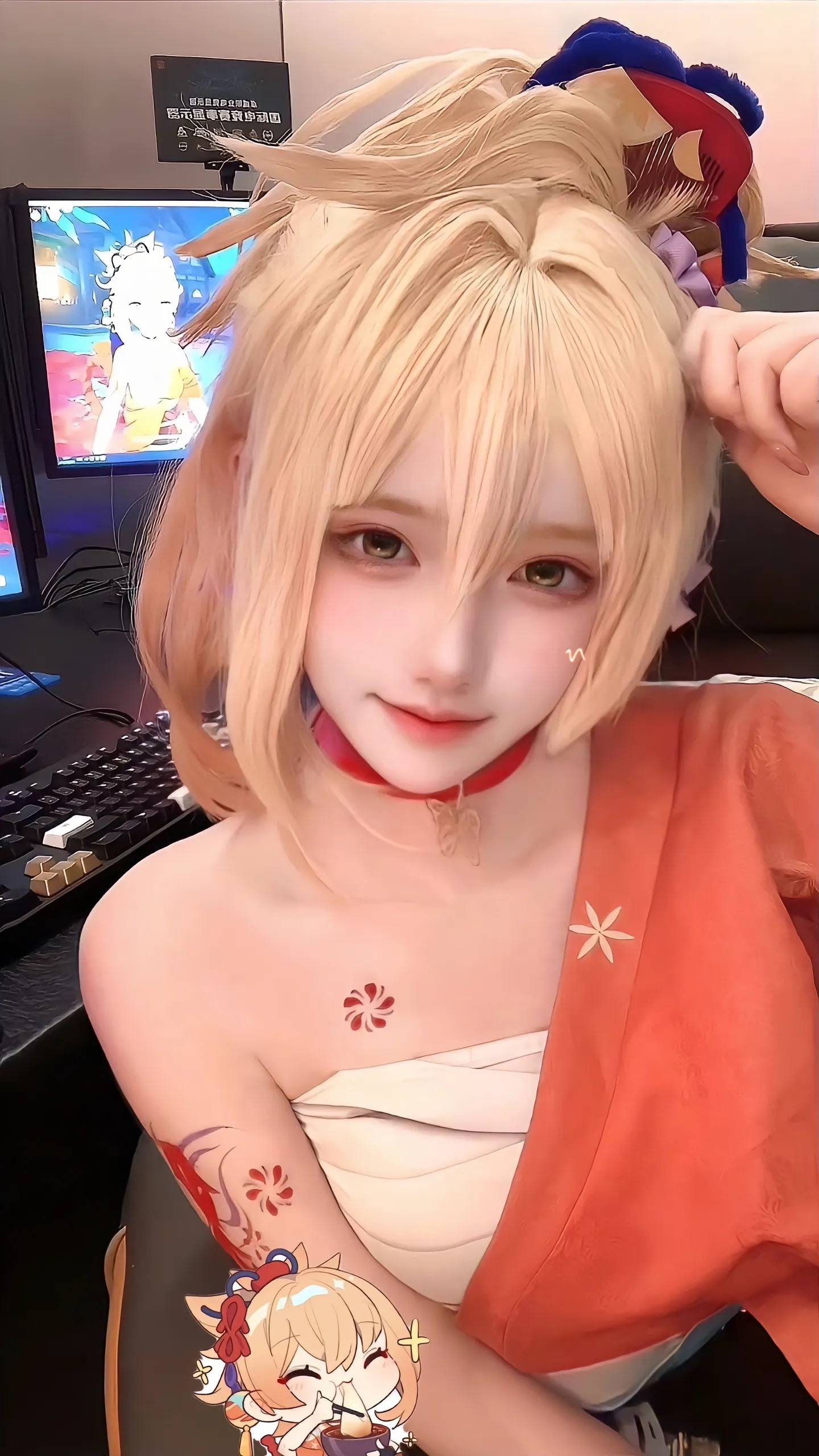 美女 原神 cos