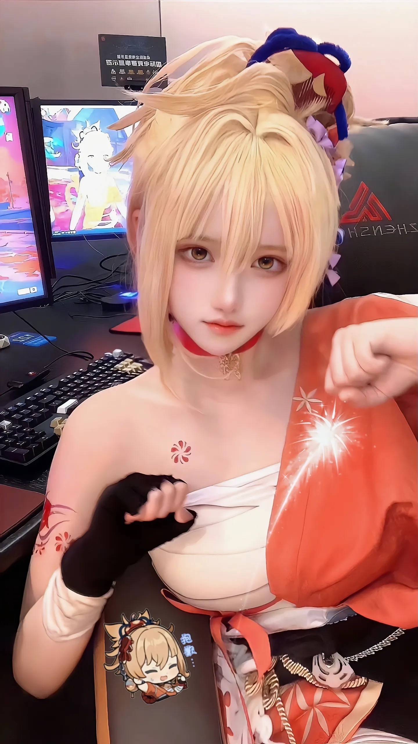 美女 原神 cos