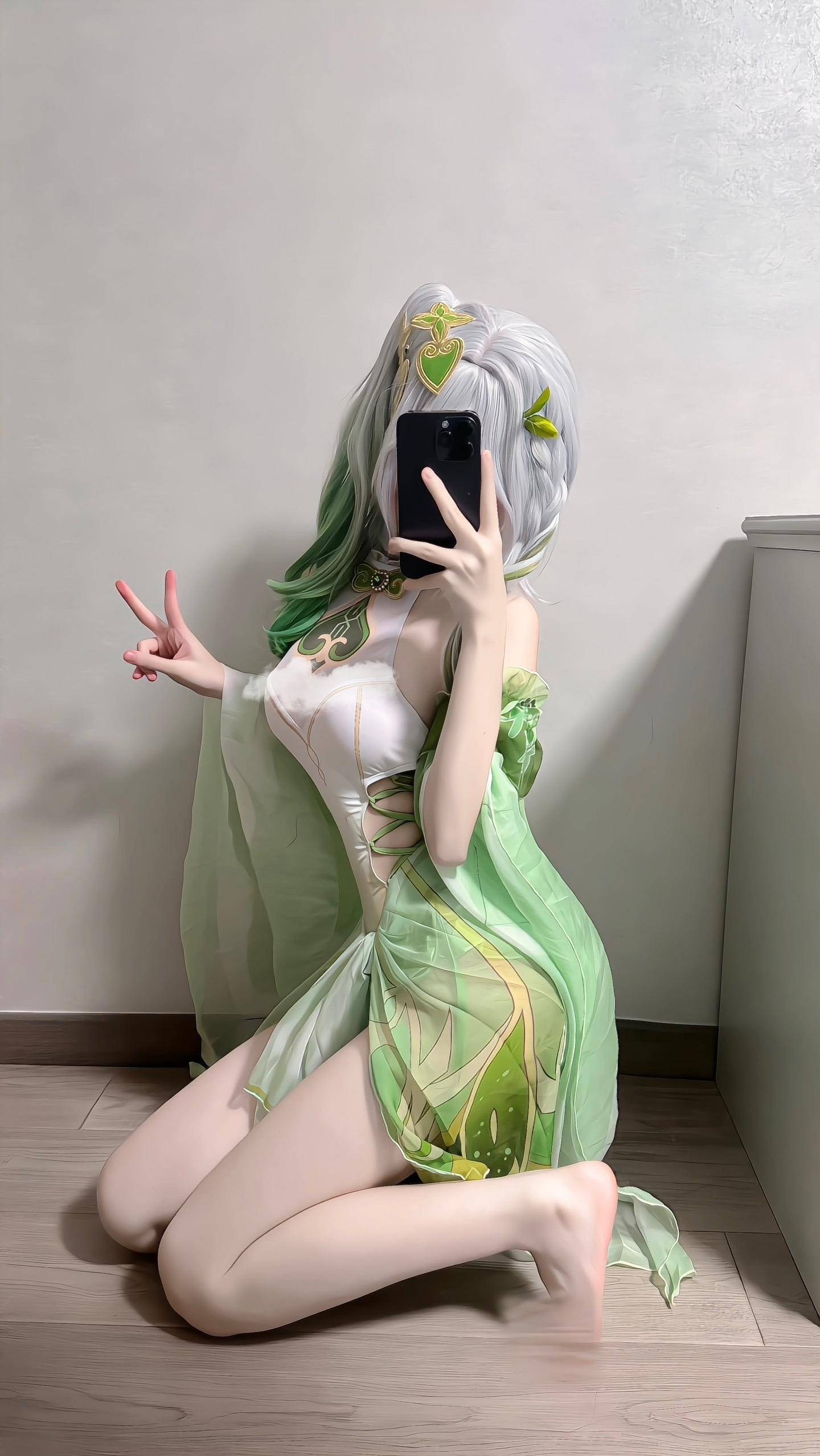 美女 原神 cos 玉足